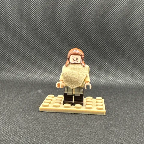 Lego Qui-Gon Minifigure Sw1334 Poncho Minifigure