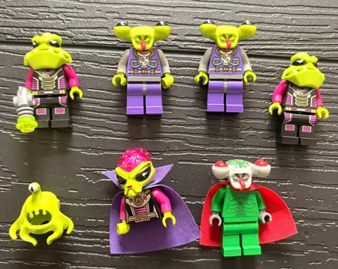 LEGO Alien Conquest - 5x Minifigure Combo Android Commander 7050 7052 7067 Space