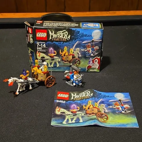 LEGO Monster Fighters The Mummy 9462 90pc Complete Set w/ Box & Instructions