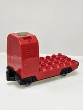Lego Duplo Motorized Passenger Train Locomotive w/Sounds Red - Tested/Works