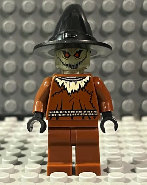 LEGO Batman Scarecrow Minifigure 2006 Bat016 7785 Excellent Condition