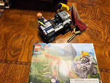 LEGO Jurassic World 75926 Pteranodon Chase Set 126pc 2018 w/ Minifigures