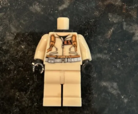 LEGO Ghostbusters Minifigure: Dr. Raymond Stantz 21108 Body And Hands Only