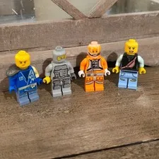 Lot of 4 LEGO Minifigs w Star Wars Assault Hoth UCS Wes Janson Minifigure 75098