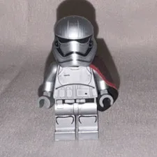 LEGO Star Wars Captain Phasma Minifigure Silver Armor w/ Cape