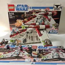 LEGO Star Wars 7676 Republic Attack Gunship 1034 Pcs -丨With Instruction丨No box !
