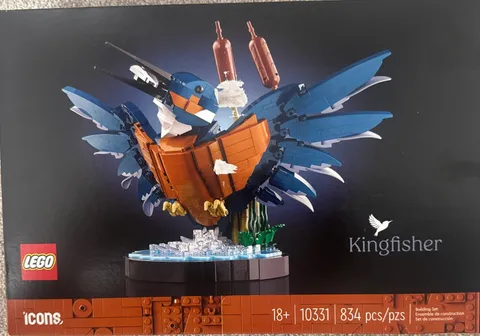New Unopened LEGO Icons: Kingfisher Bird 10331 (834) Pieces