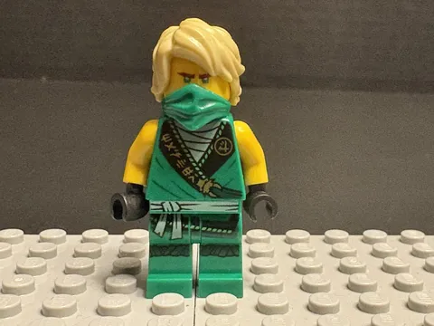 LEGO NINJAGO LLOYD LEGACY REBOOTED MINIFIGURE njo574 USED FROM 71699