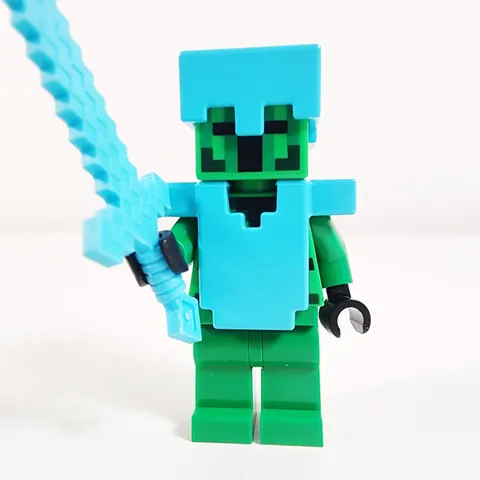 Lego Cactus Knight Minifigure Minecraft 21267 min193