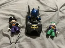 Lego Duplo Batman Batmobile Joker & Penguin 