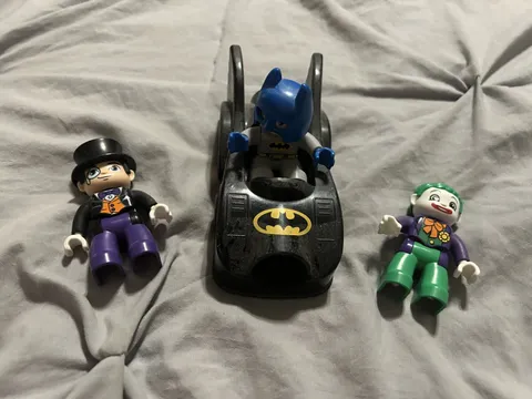 Lego Duplo Batman Batmobile Joker & Penguin 