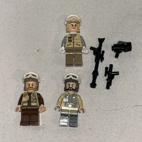 LEGO Rebel Trooper Private Kappehl Minifigure Star Wars Hoth sw0803 Army Lot