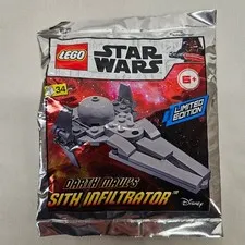 LEGO Star Wars Darth Maul's Sith Infiltrator 912058 Grey Limited Edition Polybag
