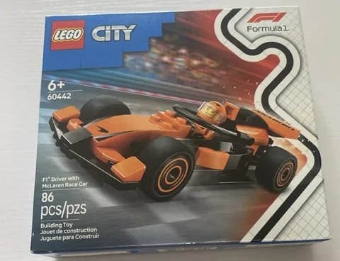 LEGO City: F1 Driver with McLaren Race Car (60442) - NEW, FACTORY SEALED