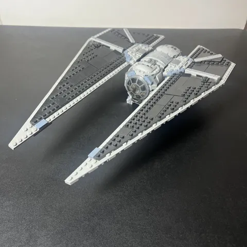 LEGO 75154 Star Wars TIE Striker No Box No Instructions one Pilot *98% Complete*