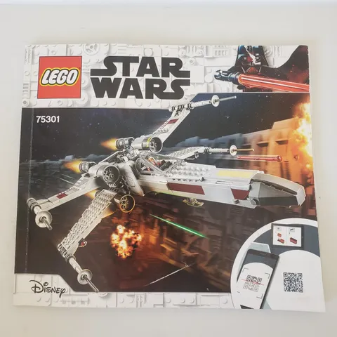 LEGO 75301 Star Wars Luke Skywalker’s X-Wing Fighter Instruction Manual Only