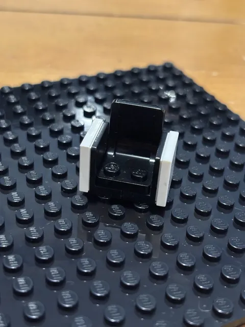 2 Lego MOC Minifigure Accessory Furniture Chair  -  pick your color & style