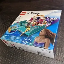 LEGO Disney The Little Mermaid Story Book Building Toy with Micro-Dolls 43213