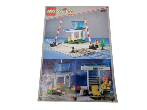 Lego® TRAIN Railway 4532 Instructions Level Crossing