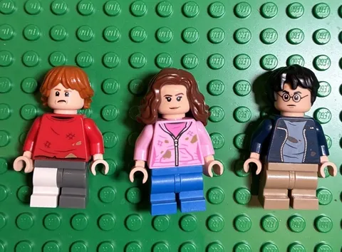 Lego Harry Potter Minifigures - Harry + Hermoine Granger 76398 ron boot