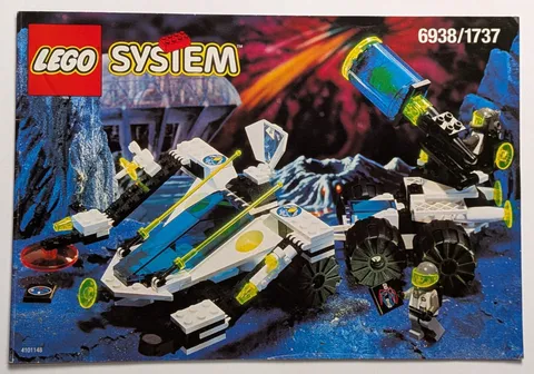 LEGO 6938 / 1737 Scorpion Detector Instructions - Exploriens - 1996 - BOOK ONLY