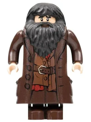 LEGO® Minifigure Harry Potter hp111 Rubeus Hagrid Dark Brown Topcoat w/Buttons (