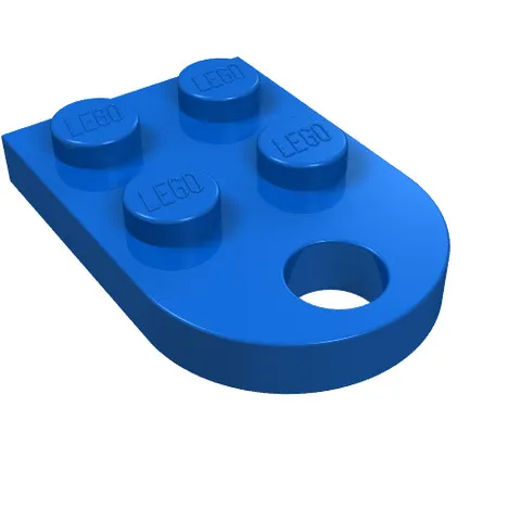 10x LEGO® Part 3176 - Plate