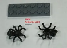 LEGO NEW Black Spider (2x) 6234806 Brick 29111