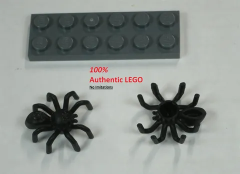 LEGO NEW Black Spider (2x) 6234806 Brick 29111