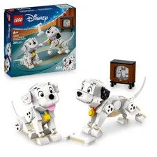 LEGO ǀ Disney Lucky & Penny 101 Dalmatians Puppies Toy - Play & Display Animal F