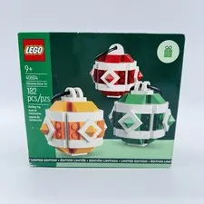 LEGO 40604 Holiday Ornaments Christmas Decor Set Limited Edition SEALED NEW