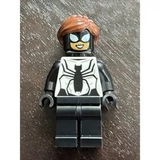 Lego Spider-Girl Minifigure #sh0615 Black & White Outfit Set #76148