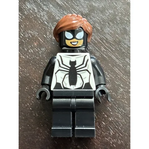 Lego Spider-Girl Minifigure #sh0615 Black & White Outfit Set #76148