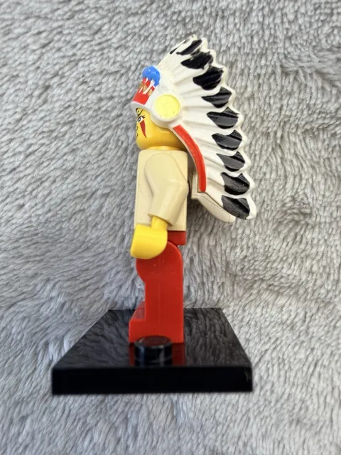 LEGO Vintage Western Native American Indian Chief Rattle Snake - ww017