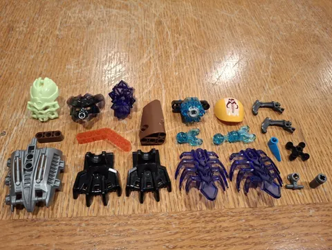 LEGO BIONICLE / Hero Factory Bulk Lot Mixed Parts Pieces & Accessories Plastic