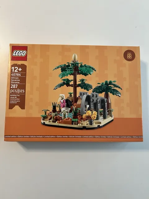Lego African Savanna and Tropical Rainforest  Dioramas Promotional Sets 40784