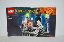 LEGO Lord of the Rings The Wizard Battle 79005 Instruction Manual Booklet LOTR🔥