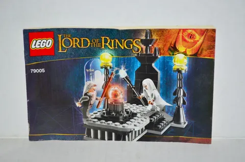 LEGO Lord of the Rings The Wizard Battle 79005 Instruction Manual Booklet LOTR🔥