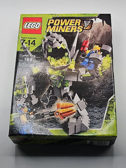 LEGO 8962 Power Miners Crystal King Sealed Free shipping READ