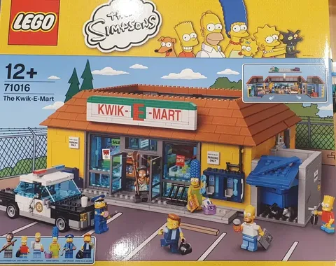LEGO Authentic 71016 The Simpsons: The Kwik‑E‑Mart — Used