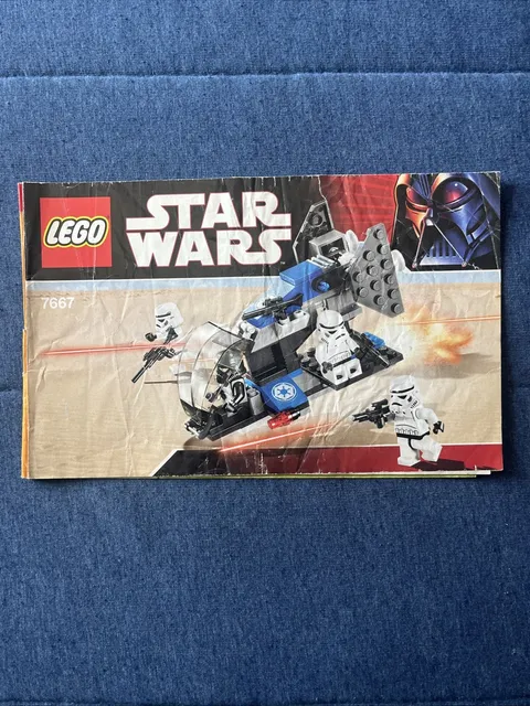 LEGO Star Wars: Imperial Dropship (7667) Stormtrooper Instructions Manual Only