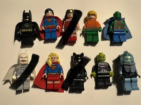 LEGO DC Super Heroes Minifigures Lot  (Individual miniatures sold separately)