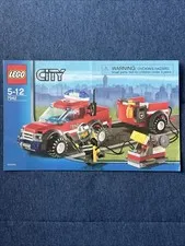Lego City 7942 Off-Road Fire Rescue Instruction Manual Booklet Only