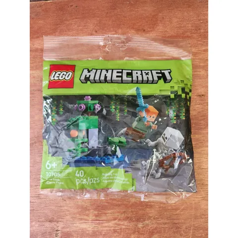 LEGO Minecraft The Lush Cave Fight 30705 Polybag 40 Pcs Building Toy Set NEW