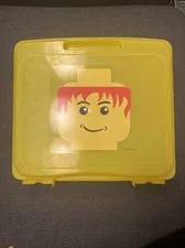 2009 Lego Licensed Yellow Storage Case (12” x 13” x 3”)