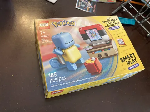 LEGO 40887 Pokémon SMART Play: Ditto as Squirtle: Movie Night GWP NEW SET SEALED
