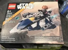 Lego 75400 Star Wars Plo Koon's Jedi Starfighter Microfighter 89 PCs. (  T 6 )