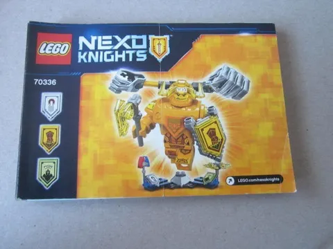 Lego Building Instructions Instruction 70336 Nexo Knights