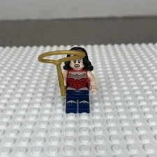 Lego Wonder Woman Minifigure DC Super Heroes sh0150 76026 CMF Lot Rare Retired 