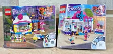 Lego Friends Lot:  41391 Heartlake City Hair Salon & 41366 Olivia's Cupcake Cafe